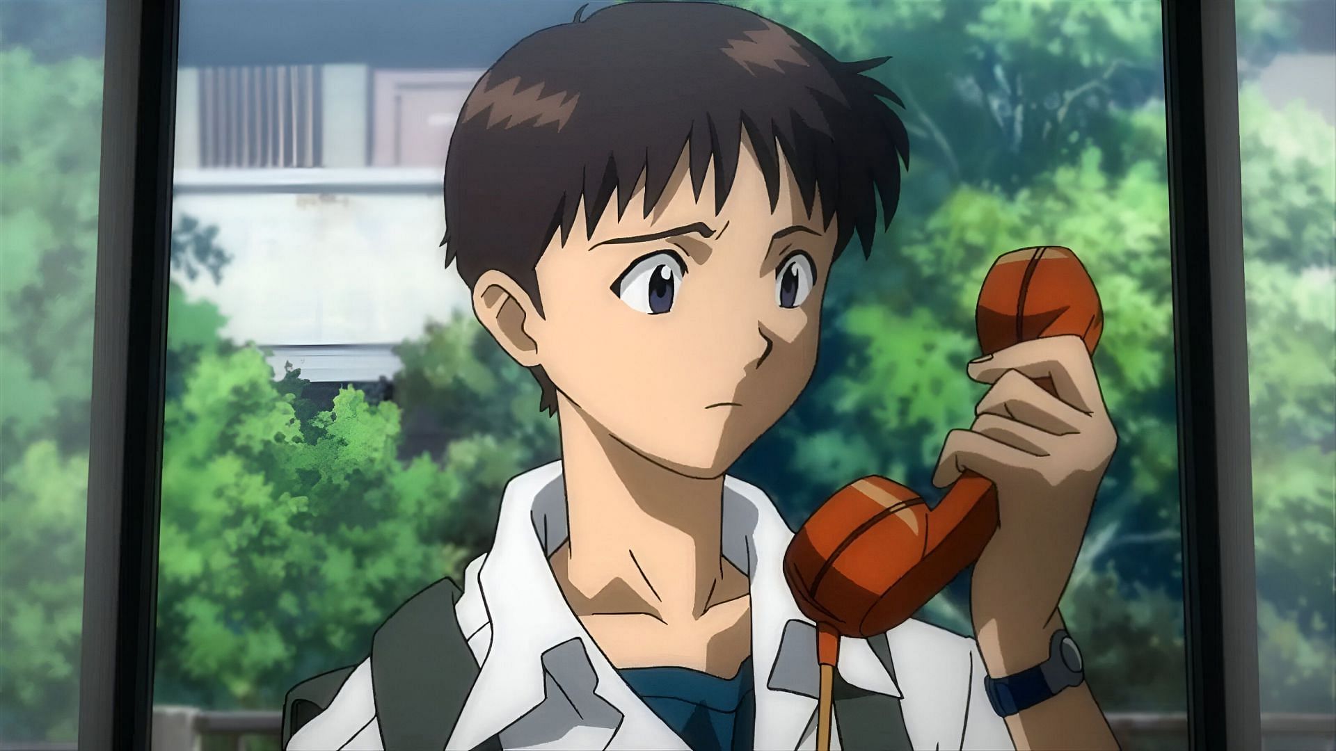 One of the anime characters with an inferiority complex, Shinji Ikari (Image via Studio Khara)